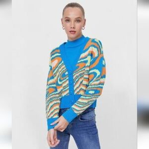 New colorful cardigan